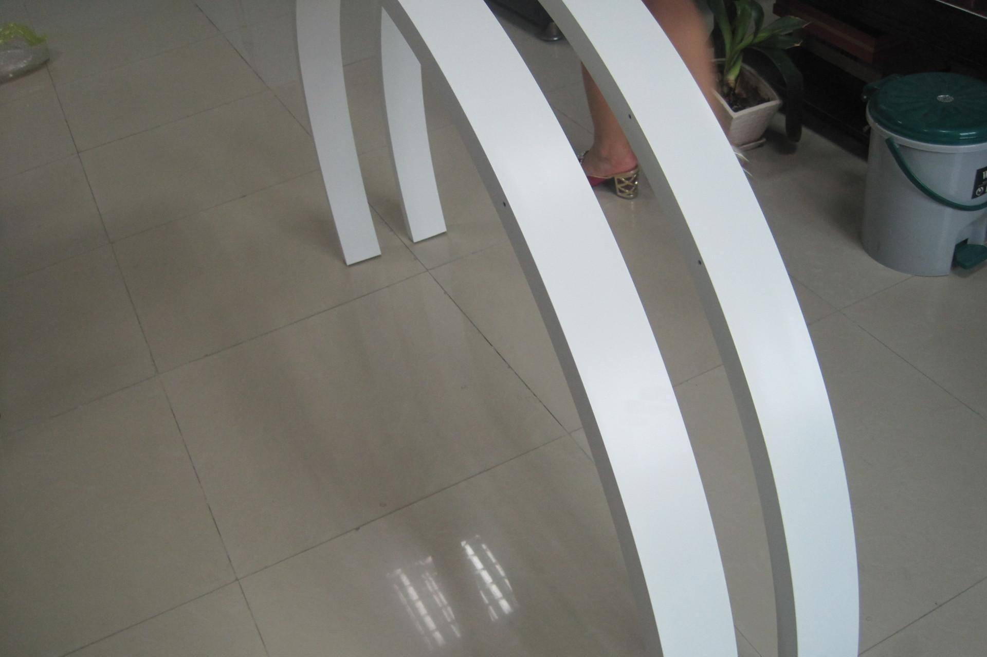 curved shape aluminium solid panel (1)