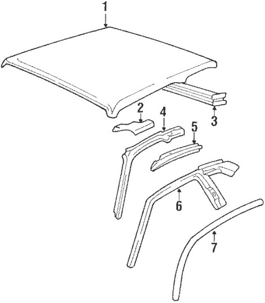 Porsche 944 Roof Panel_1