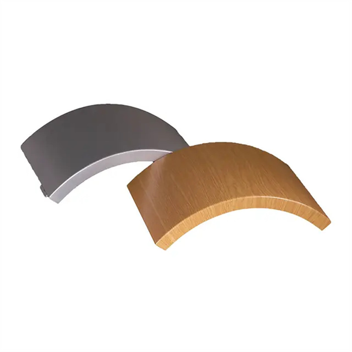 Mastering Elegance Single Curved Arc Modeling Aluminum Veneer