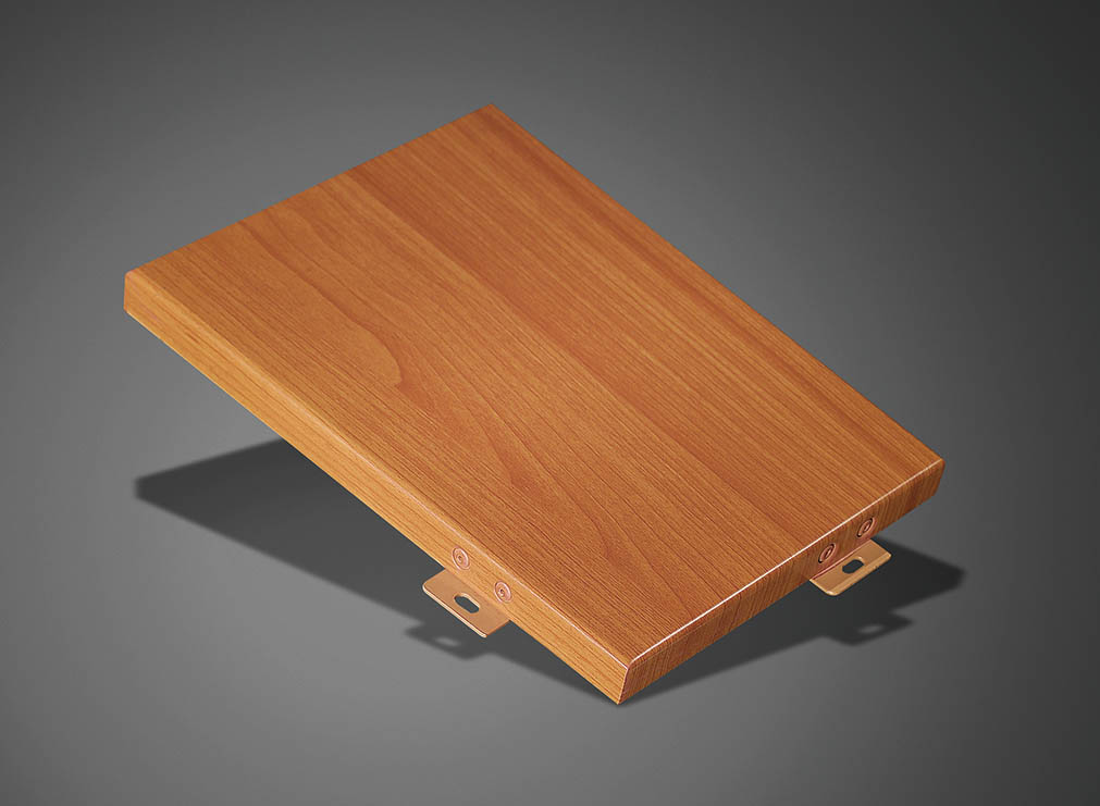 Decorative imitation wood grain aluminum veneer (1)