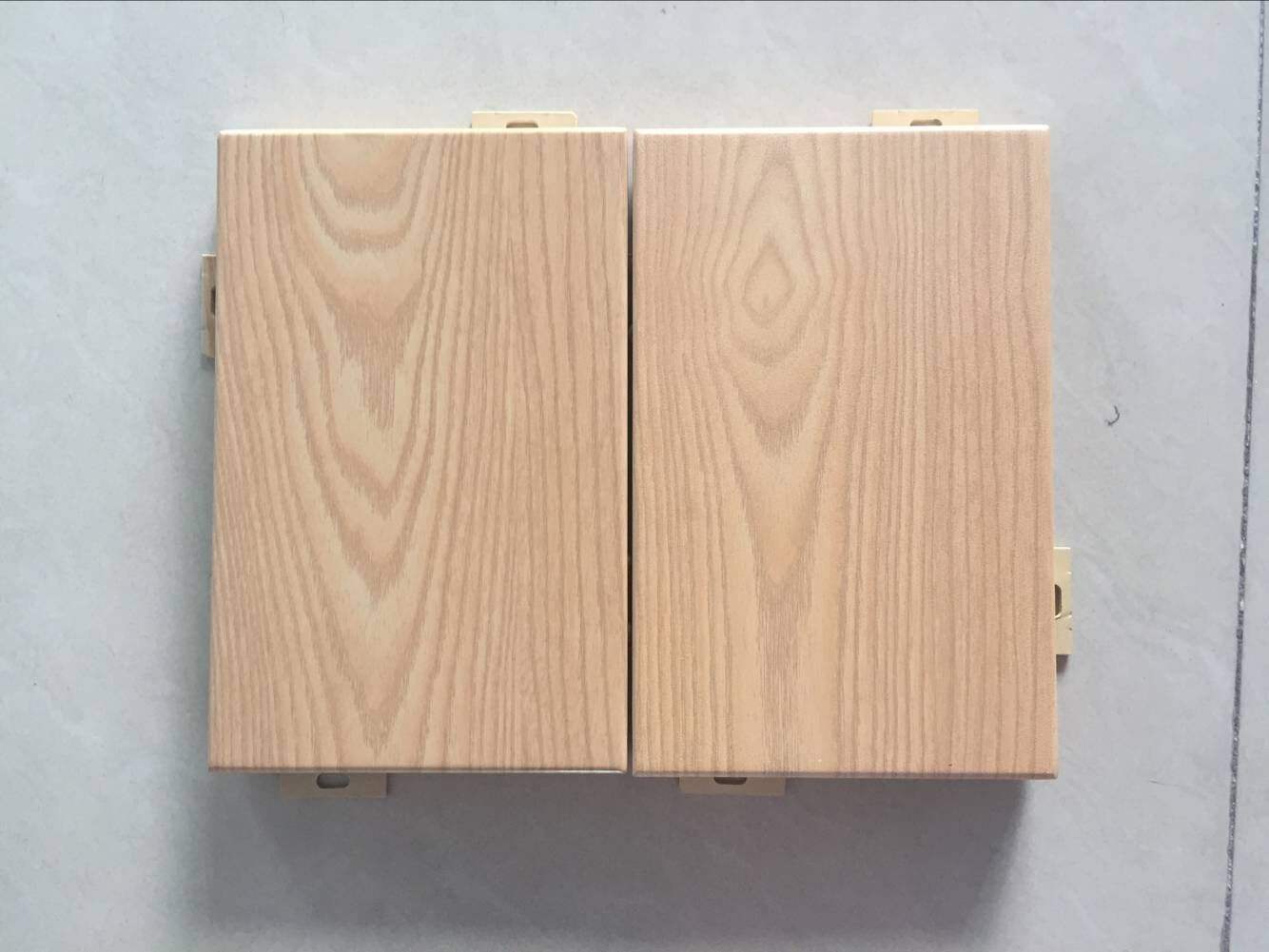 Decorative imitation wood grain aluminum veneer (1)