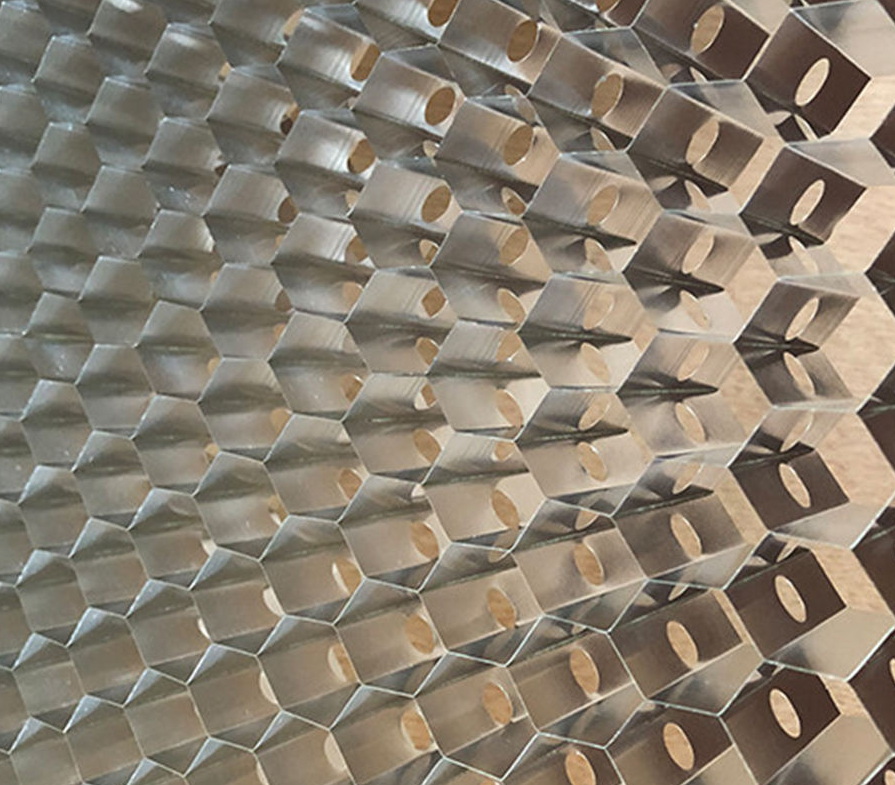 10002 beautiful facade wall aluminum honeycomb panels supplier