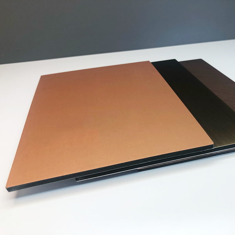 What are the characteristics of copper-aluminum composite panels?