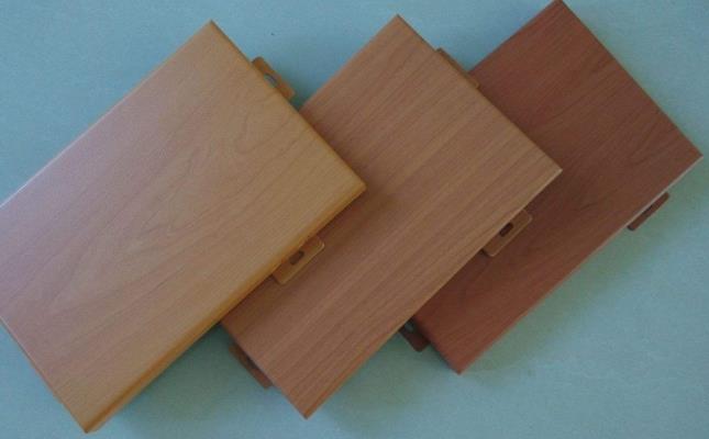 Wood grain aluminum veneer is a quality material for high-grade building decoration